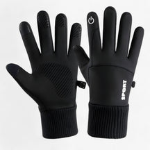 Lucas | Winter Waterdichte Handschoenen - Warmte, Grip & Touchscreen - €25 : Lucas | Winter Waterdichte Handschoenen - Warmte, Grip & Touchscreen in Zwart van Pantino