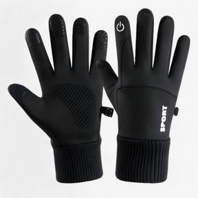 Lucas | Winter Waterdichte Handschoenen - Warmte, Grip & Touchscreen - €25 : Lucas | Winter Waterdichte Handschoenen - Warmte, Grip & Touchscreen in Zwart van Pantino