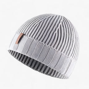 Wanwan | Katoenen Vintage Gewassen Gebreide Beanie Muts - Perfect voor Winter - Lichtgrijs CHINA - Wanwan | Katoenen Vintage Gewassen Gebreide Beanie Muts - Perfect voor Winter - €25 - Pantinoshop