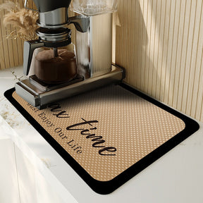 Afdruip Mat | Super absorberend, antislip & uniek design - - Dish Racks & Drain Boards - Pantino