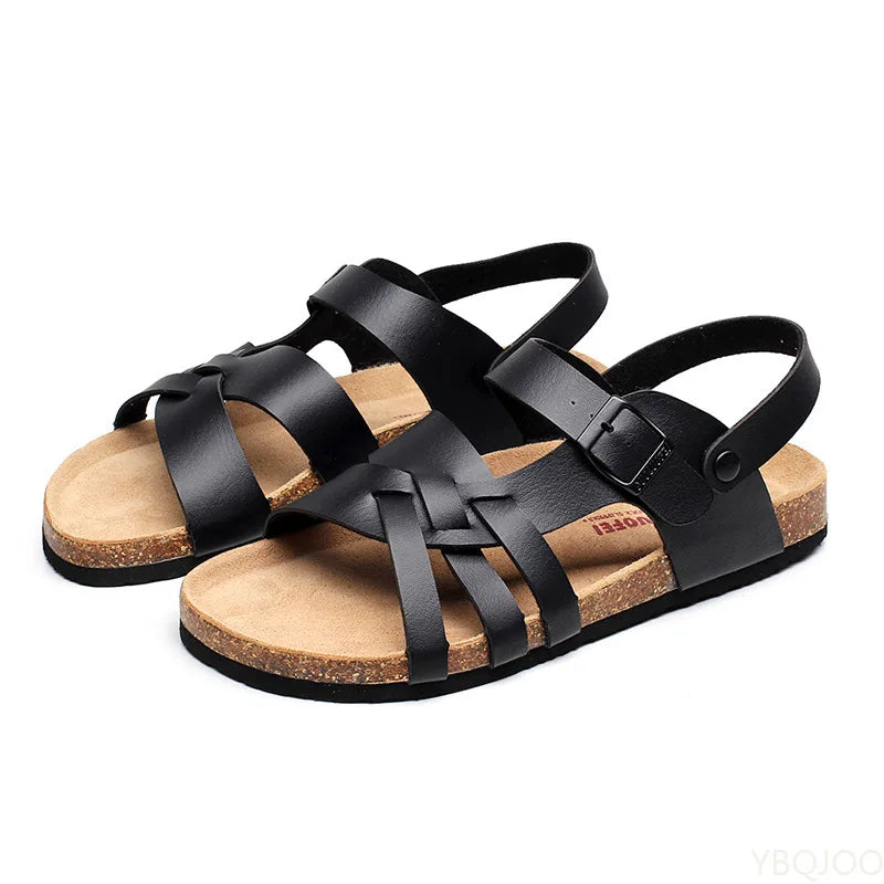 Jeroen - Orthopedische Sandalen van Hoogwaardig Leer - - Sandalen - Pantino