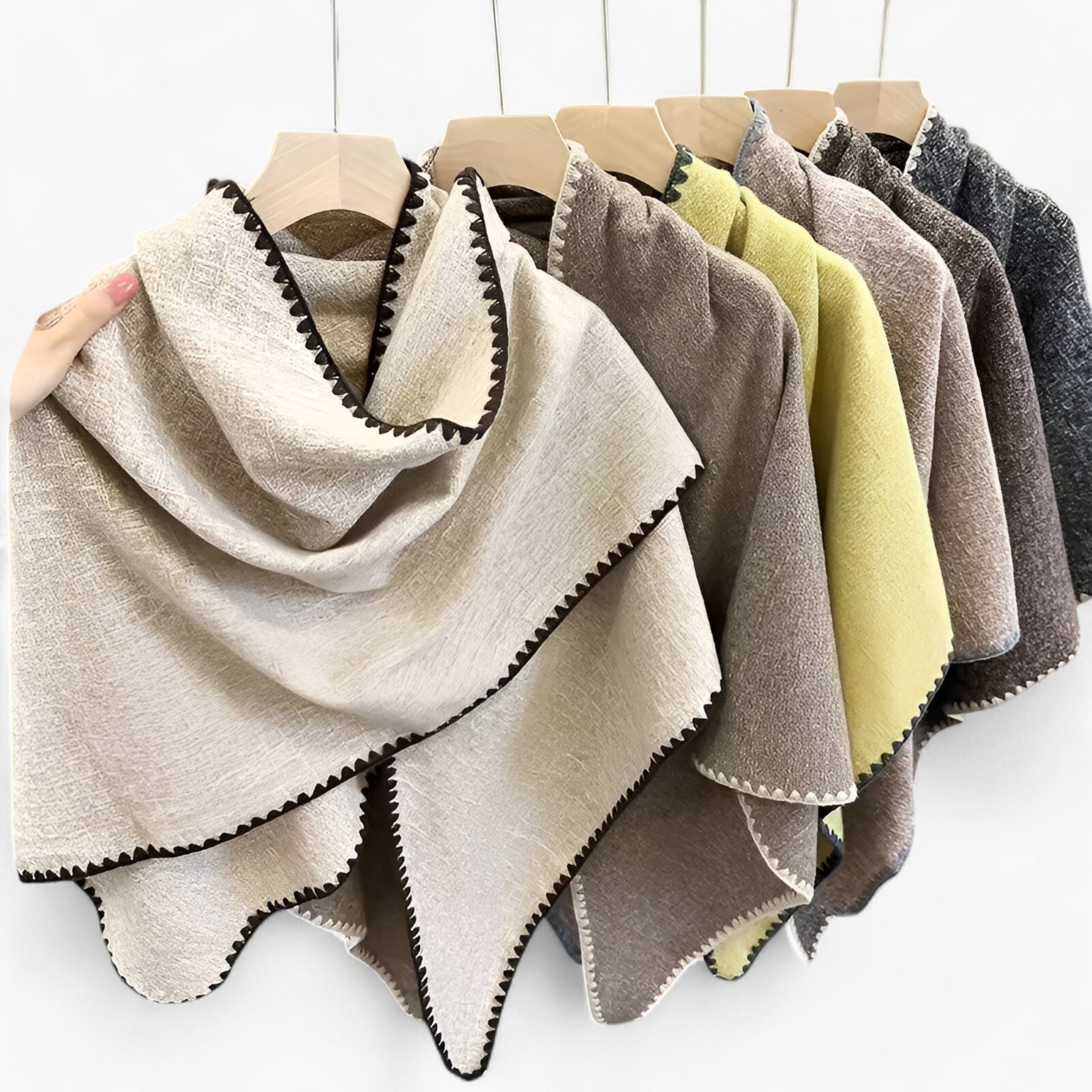 Evelina | Effen Pashmina Driehoek Sjaal – Stijlvolle Warmte voor Elke Gelegenheid - - Evelina | Effen Pashmina Driehoek Sjaal – Stijlvolle Warmte voor Elke Gelegenheid - €25 - Pantinoshop