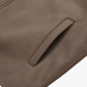 Damesjassen & -jacks : Malia | Dames Vintage Wollen Winterjas voor Koude Maanden in van Pantino