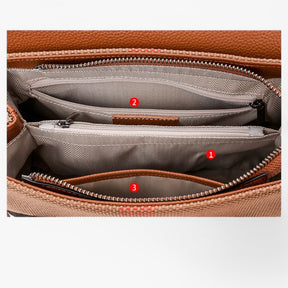 Bags : Gestreepte Canvas Tas - Ruim en Veelzijdig Gold Dames in van Pantinoshop
