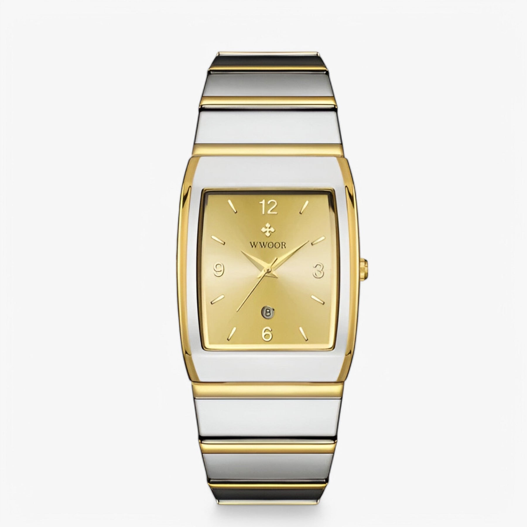 watches : Aeneas | Casual Luxe Herenhorloge in Goud zilver van Pantinoshop