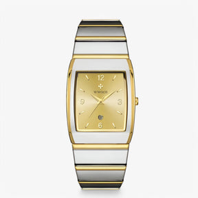 watches : Aeneas | Casual Luxe Herenhorloge in Goud zilver van Pantinoshop