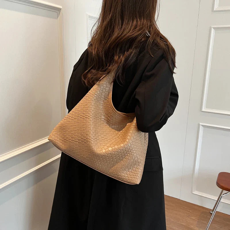 Woven tote bag - - Woven tote bag - Pantino