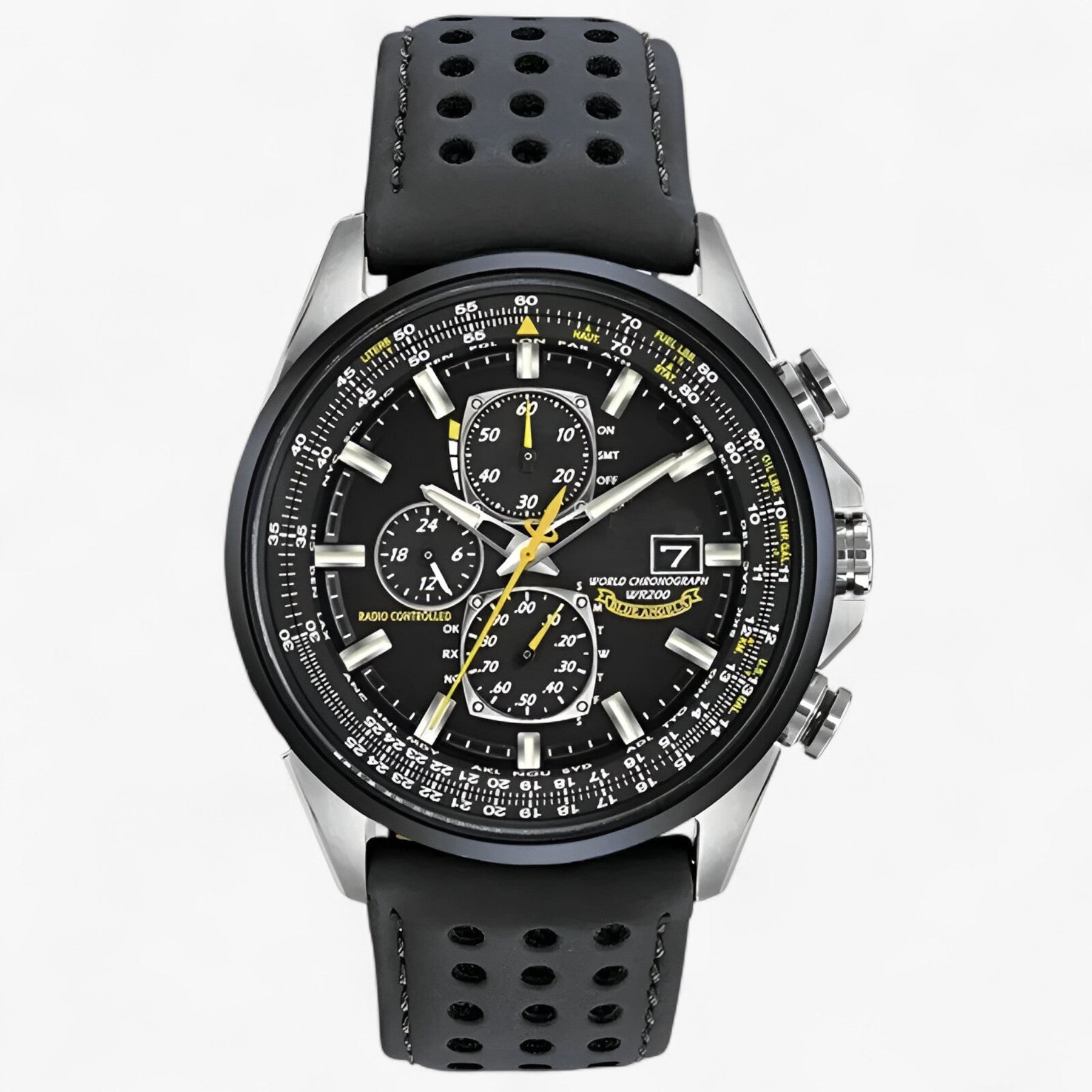 Heren Chronograaf Horloge MultiSteel 42mm, Zilverkleurig Staal met Elegante Blauwe Wijzerplaat