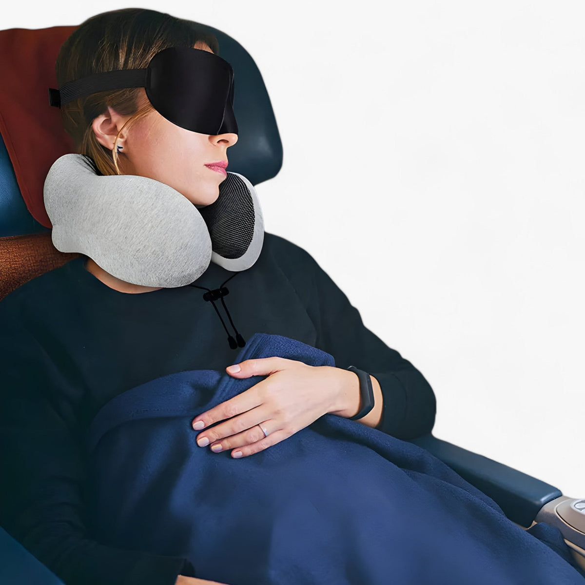 accessories : CloudRest | U-vormig Reisekussen - Geheugenschuim voor Neksteun in van Pantino