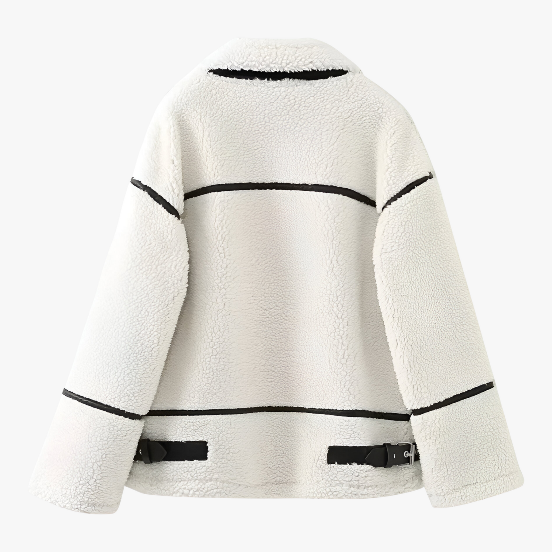 Damesjassen & -jacks : Mira | Dames Winterjas in Pluche voor Koude Dagen in van Pantino