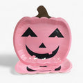 Tabliczki Trick or Treat - halloweenowe tabliczki z dynią - oliwkowe