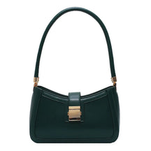 bags : Klassieke Handtas Dames - Goudkleurige Hardware Tijdloos - Synthetisch Leer in Green van Pantino