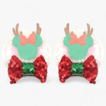Hair Clips : Kerst Haaraccessoires - Disney Muisoren Haarspelden in 4 van Pantinoshop