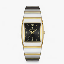 watches : Aeneas | Casual Luxe Herenhorloge in Zwart zilver van Pantinoshop