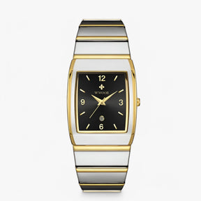 watches : Aeneas | Casual Luxe Herenhorloge in Zwart zilver van Pantinoshop
