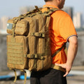 Zaino Tattico TrailMaster - Impermeabile - Marrone