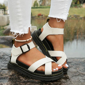 Anna - Orthopedische Sandalen - Sandalen Dames - Wit - Sandalen - Pantino