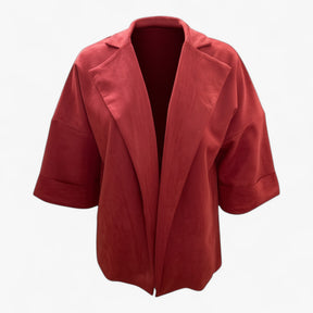 Clothes : Siena | Elegante cardigan voor dames in Rood van Pantino