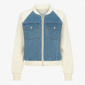 Clothes : Silvanna | Veelzijdig denimjack voor dames in Blauw van Pantino