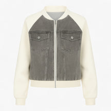 Clothes : Silvanna | Veelzijdig denimjack voor dames in Grijs van Pantino