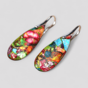 accessories : EnergyLivin Jaspis Traandruppel Oorbellen in van Pantino