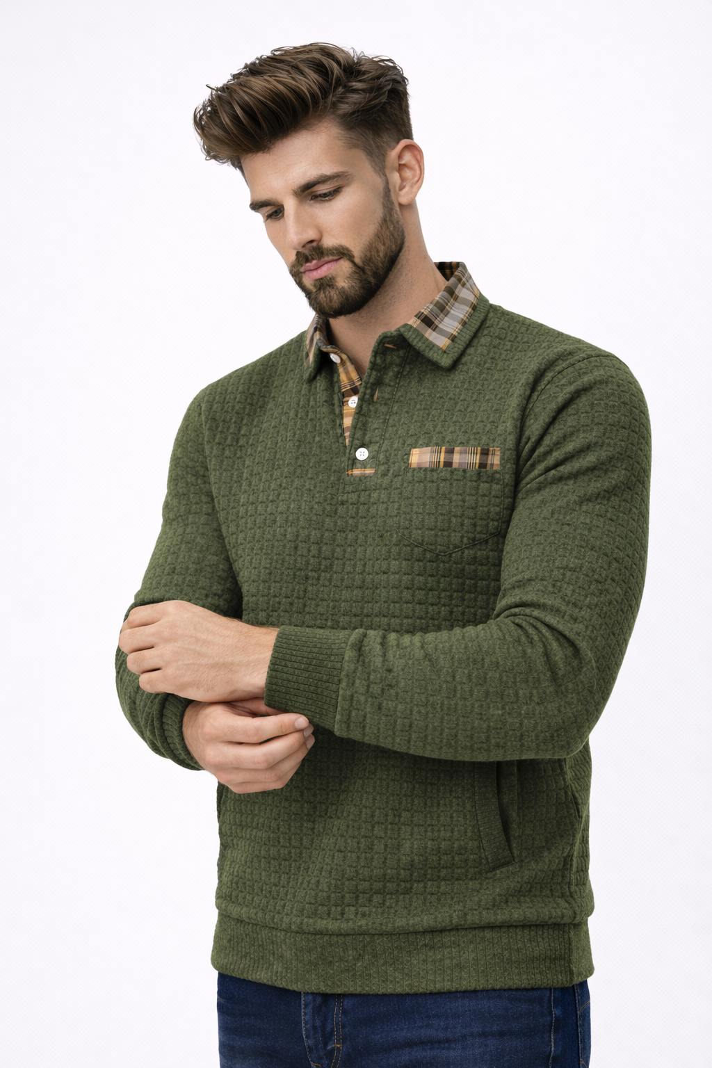 Polo Heren Katoen Casual voor de Zomer - Ademend & Comfortabel