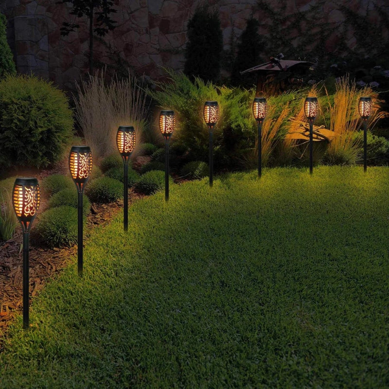 GroenLeven - Solar Tuinfakkel draadloos iedere avond gratis tuinverlichting - - Home & Garden - Pantino