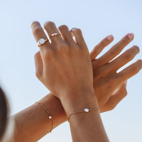 Ringen : Stijlvolle Mini Pearl Ring voor Dames in van Pantino