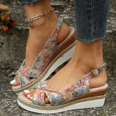 Roos | Dames Sandalen - Orthopedisch Ontwerp voor Ultiem Comfort en Verfijnde Stijl - Multicolor - Roos | Dames Sandalen - Orthopedisch Ontwerp voor Ultiem Comfort en Verfijnde Stijl - € - Pantino