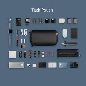 Tech Pouch Organizer Tas in Waterdicht Materiaal - - Bags - Pantino