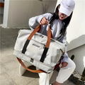 Bolsa de viaje unisex caqui - Bolsa de fin de semana Tenzin - Con gran capacidad