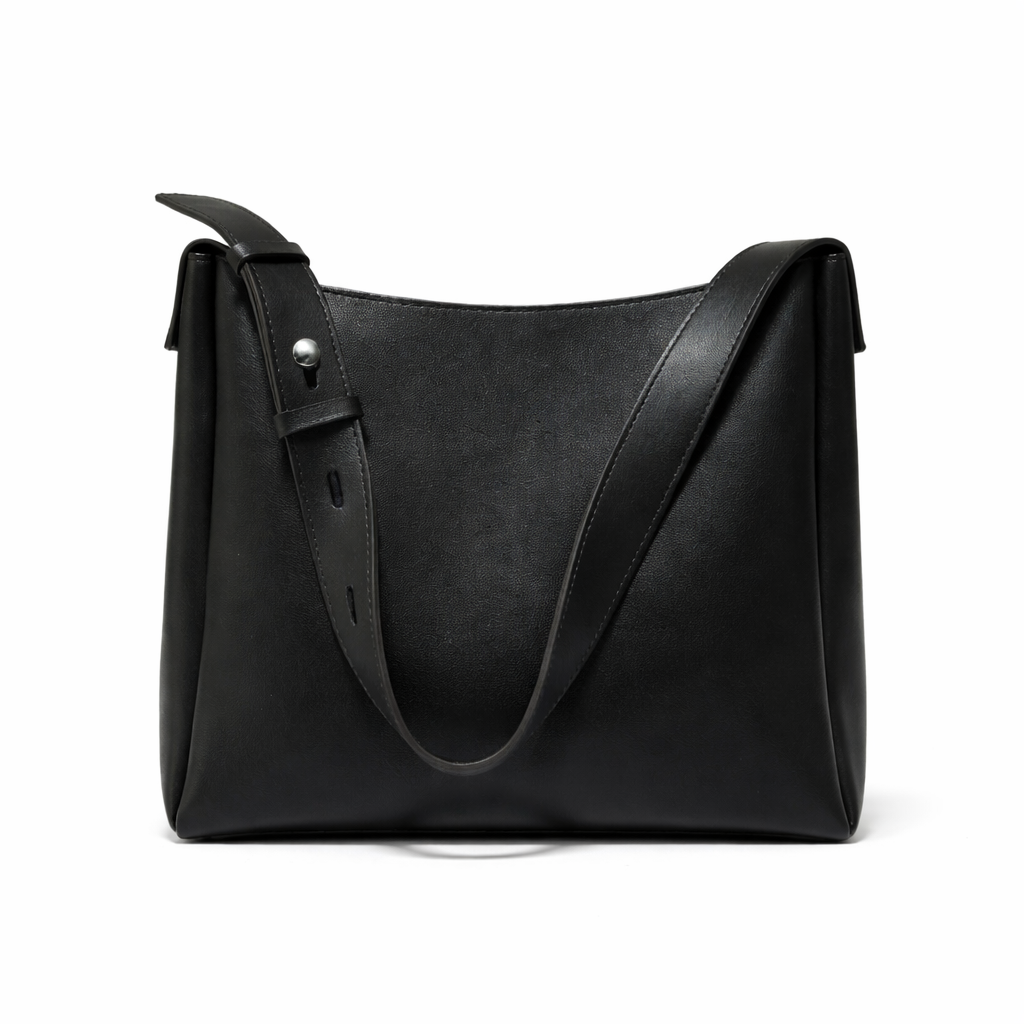 bags : Tote Bag Dames – Minimalistisch Design in Black van Pantino