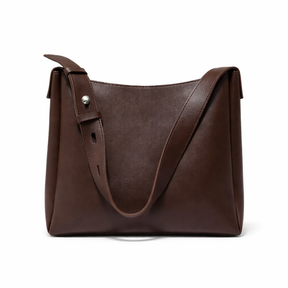 bags : Tote Bag Dames – Minimalistisch Design in Coffee van Pantino