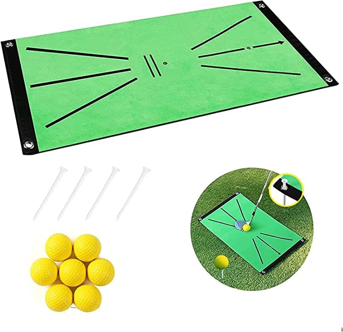 Golf Trainingsmat Corrigeer Uw Swing Voor Eens & Voor Altijd! - Golf Mat - - Pantino