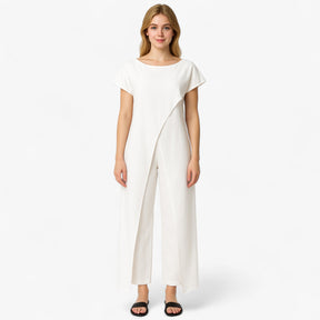 Women's Dress : Anouk | Tweedelige Set Dames Top en Pantalon in van Pantino