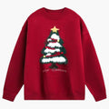 Maglione Invernale Unisex Caldo per Giornate Fredde - Rosso