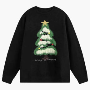 Sweaters : Unisex Warme Wintertrui voor Koude Dagen in Zwart van Pantino