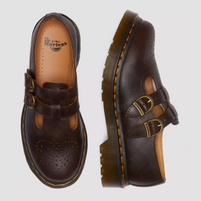 Buty w stylu Mary Jane z wygodną podeszwą i dobrym wsparciem