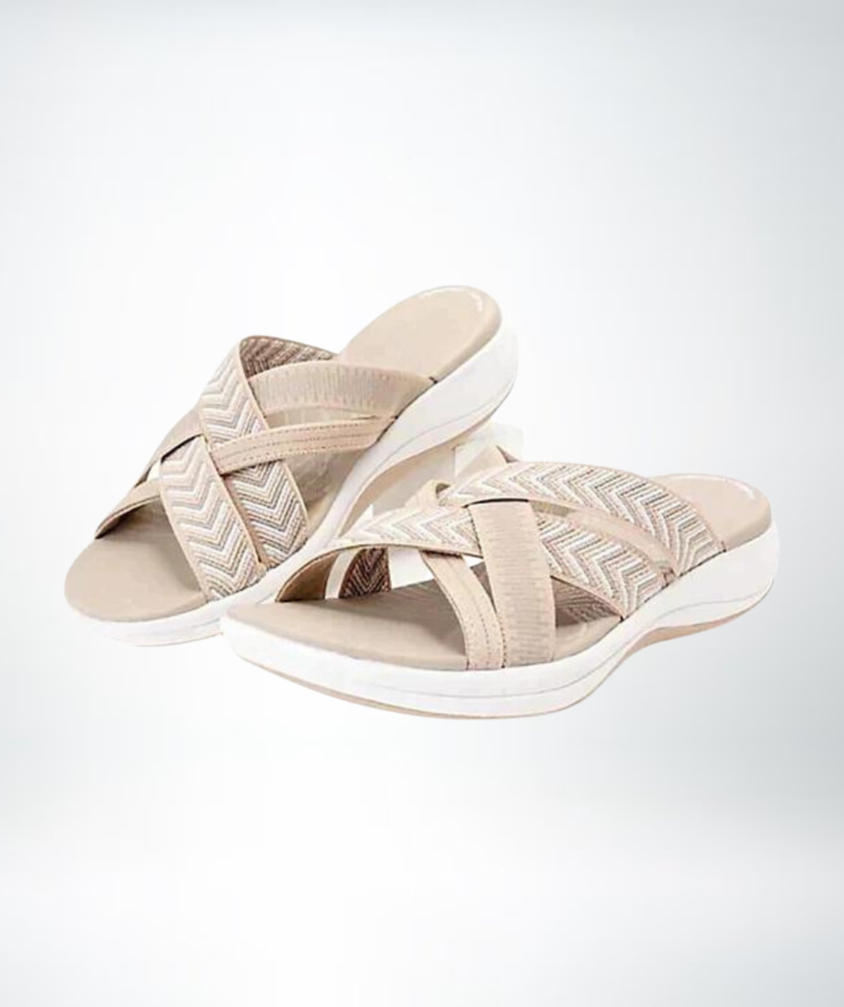 Nova Dames Orthopedische Sandalen - Beige - Sandalen - Pantino