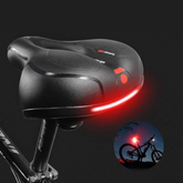 Ridden - Perfect fietszadel - extra zacht & comfortabel, inclusief reflector - Rode - Bicycle Saddle Pads & Seat Covers - Pantino