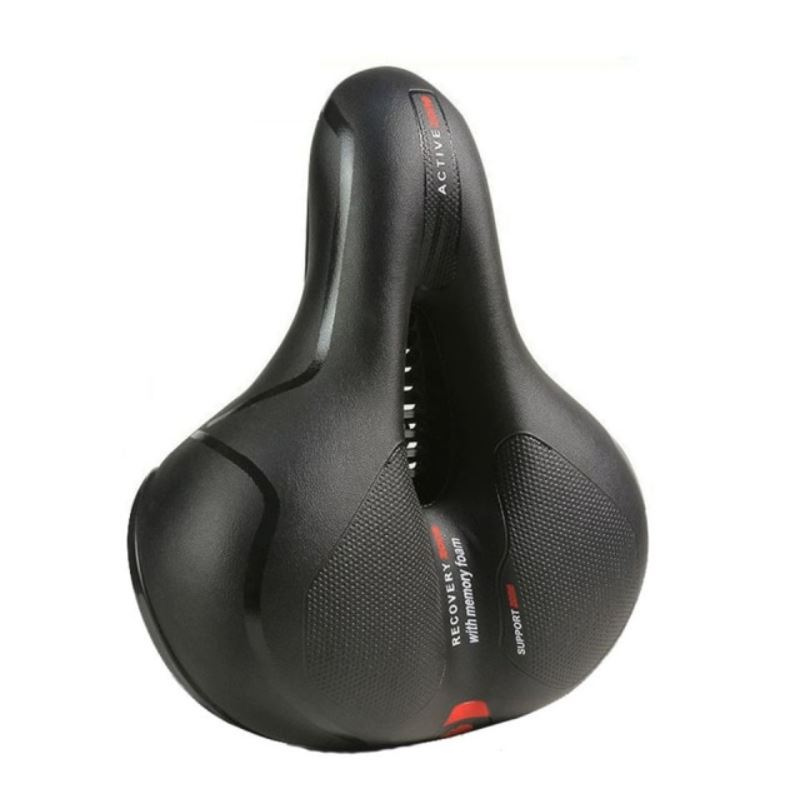 Ridden - Perfect fietszadel - extra zacht & comfortabel, inclusief reflector - - Bicycle Saddle Pads & Seat Covers - Pantino