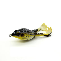 Frog Soft Baits™ - Zwart en Geel - - Pantino