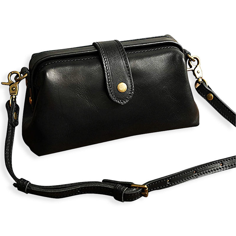 Premium Leather Bag™ Handbags Pantino Zwart  