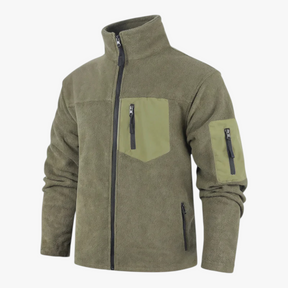 Heren Bovenkleding : Oliver | Heren Slim Fit Winterjas van Polarfleece in van Pantino