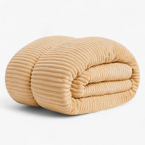 home & garden : Vera - Knuffelig dekbed winterdekbedovertrek in Khaki van Pantino