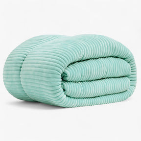 home & garden : Vera - Knuffelig dekbed winterdekbedovertrek in Turquoise van Pantino