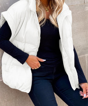 Elegant damejakke med trendy ærmer, efterårskollektion
