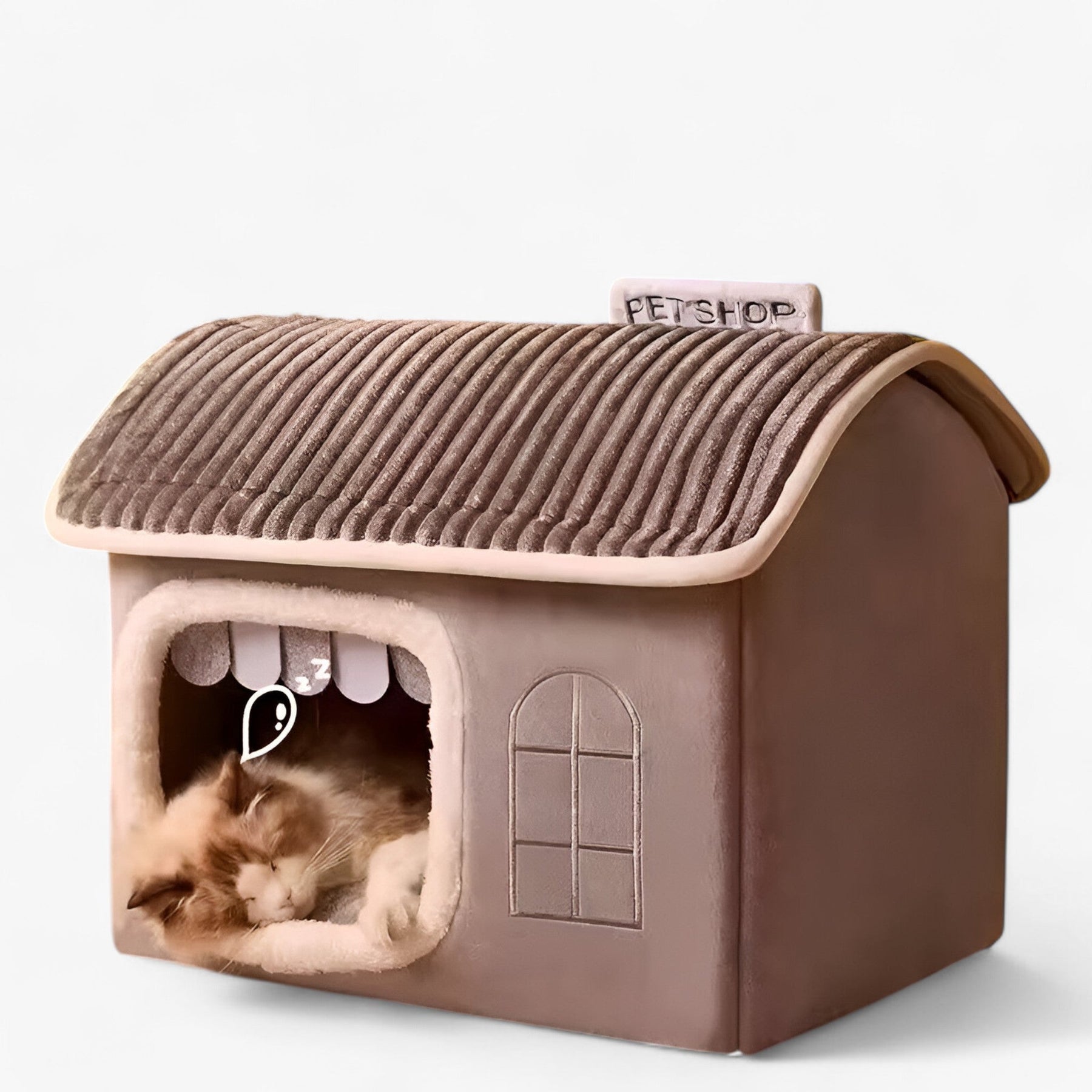 Pets House : Nala | Vouwbaar Kattenhuis Voor Buiten Met Comfort in van Pantino