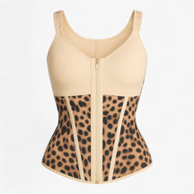 Women's Clothes : Elda | Vrouwen Corset Voor Een Perfecte Silhouette in Luipaard van Pantino