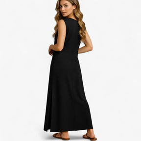 Women's Dress : Phoebe | Vrouwen Lange Zomerjurk in van Pantino